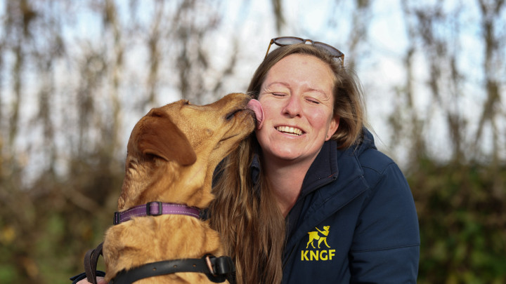 Gumbo geeft een link aan trainer Samantha