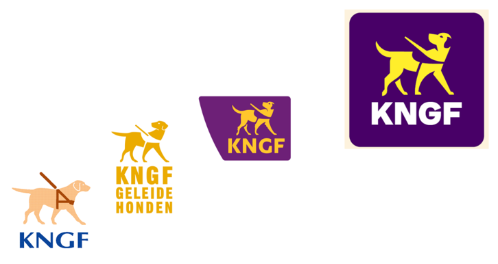 Evolutie van het KNGF logo