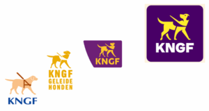 de evolutie van het KNGF-logo