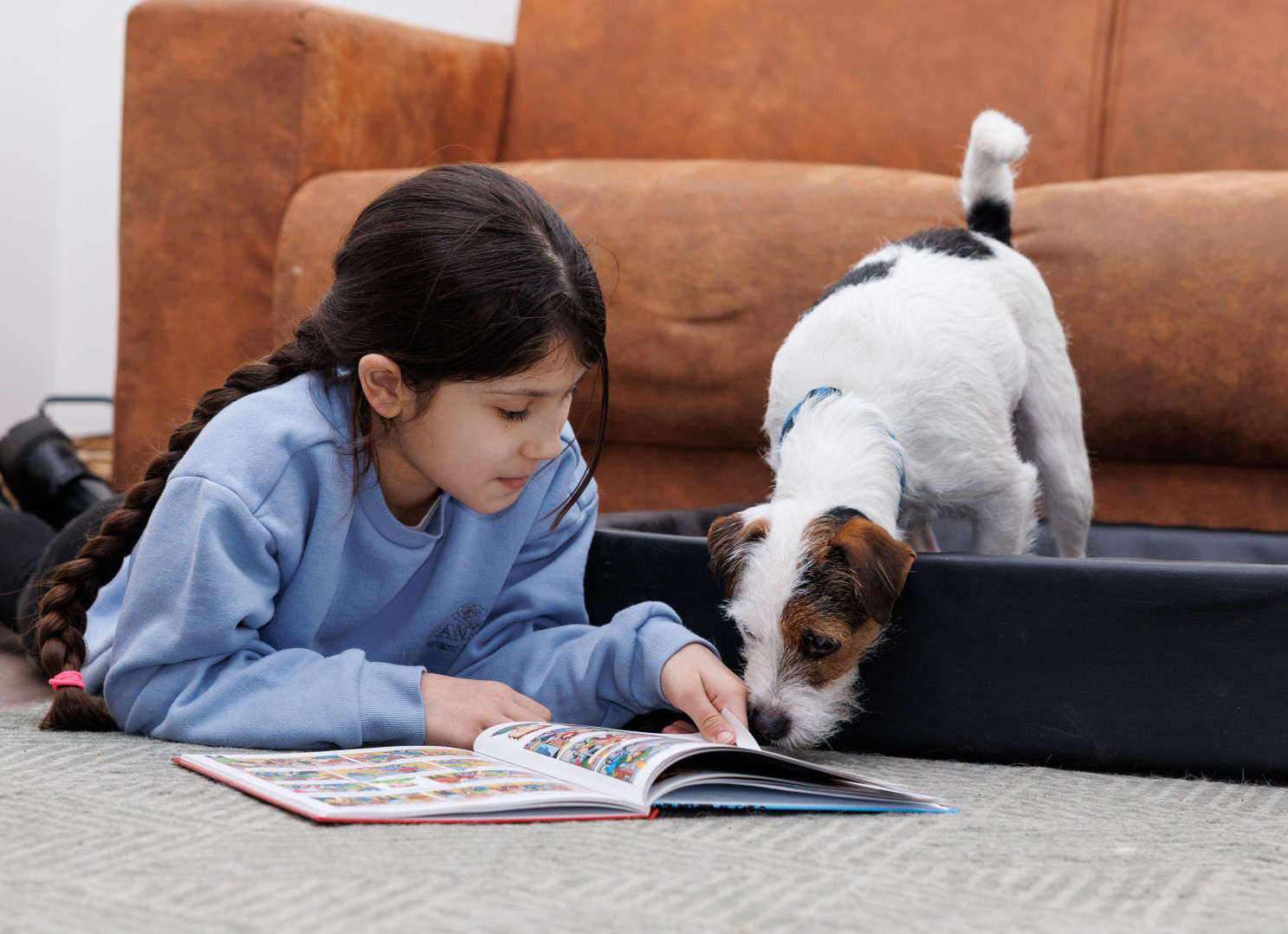 meisje met hond - paws workshops